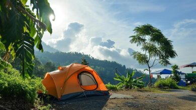 tempat camping di lembang